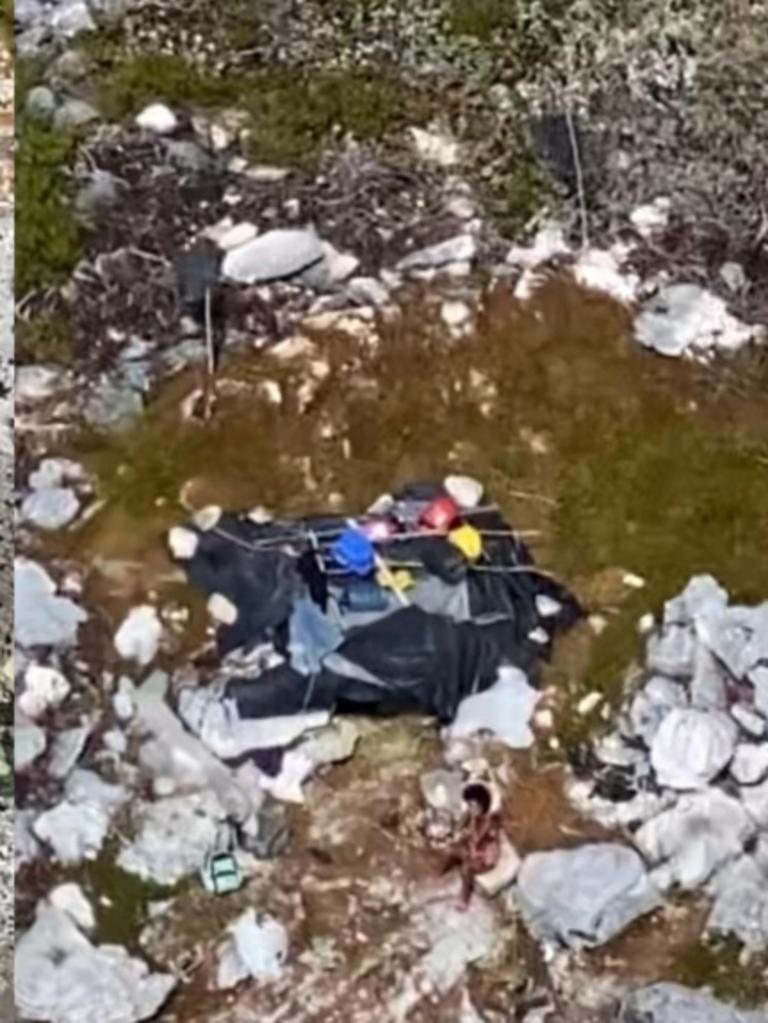 They had been stranded on the deserted Bahamas island for 33 days.