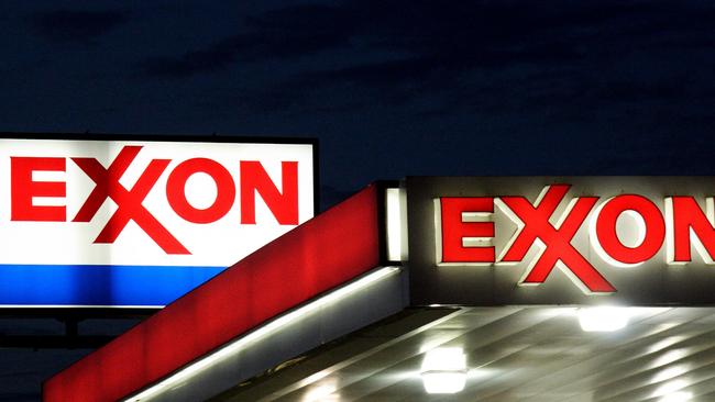 Exxon Mobil plunges to big loss. Picture: AFP