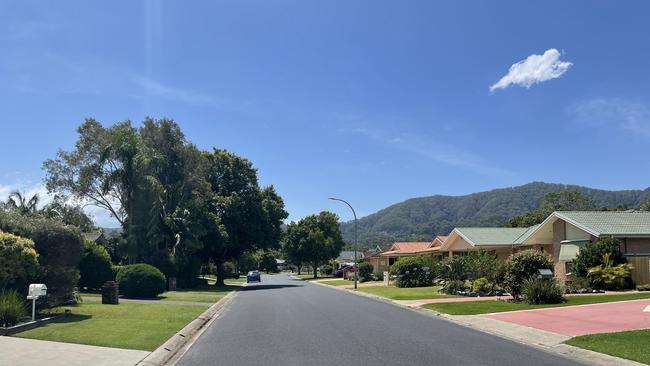 Police facts state Kye Carr stabbed a steel fence and slashed two car tyres in Adelines Way, Coffs Harbour.