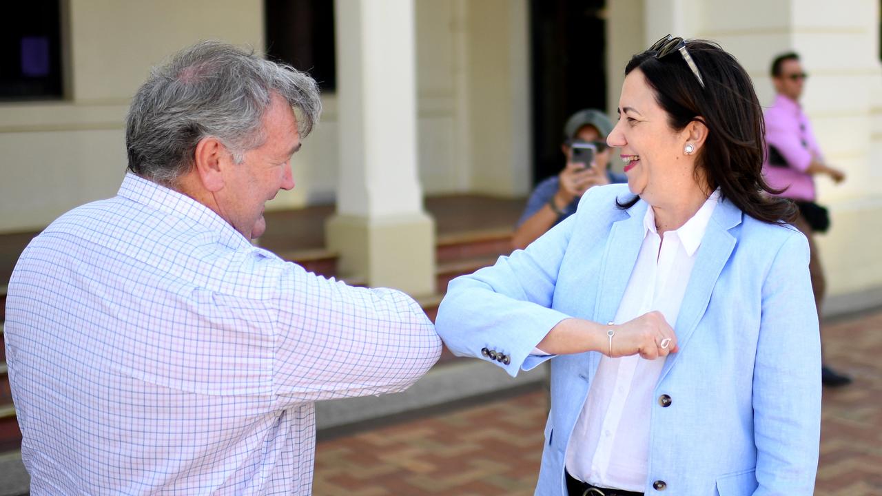 The premier has made education a primary initiative in her bid to reclaim power in the state election. Picture: NCA NewsWire / Dan Peled