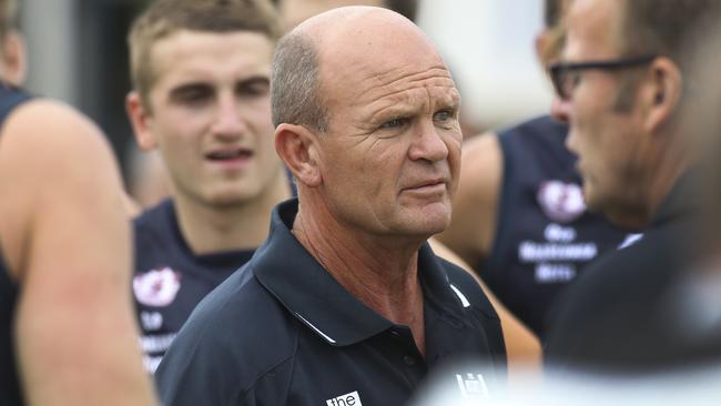 Noarlunga coach Barry Pilmore. Picture: AAP/Dean Martin