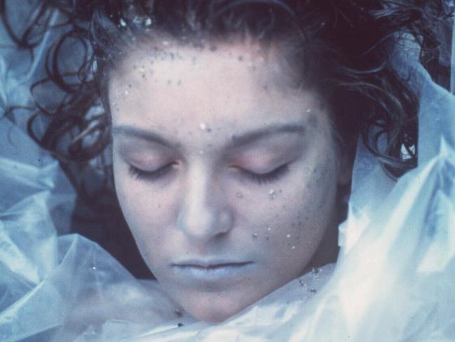 Actress Sheryl Lee as Laura Palmer in the original Twin Peaks.