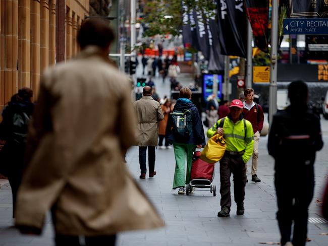 SYDNEY, AUSTRALIA - NewsWire Photos JUNE 4, 2024: General vision of Sydney CBD and ASX. The ABS is due to release National Accounts today expected to show growth in the economy was Ãvery weakÃ for the March quarter. Picture: NewsWire / Nikki Short