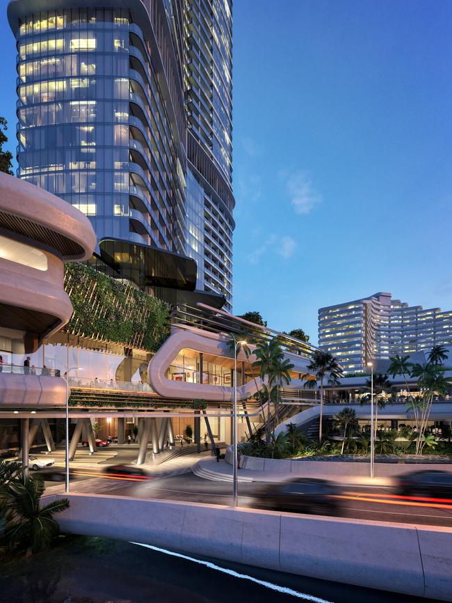 An artist's impression of the residential apartments offered for sale at The Star Gold Coast. Photo: Supplied