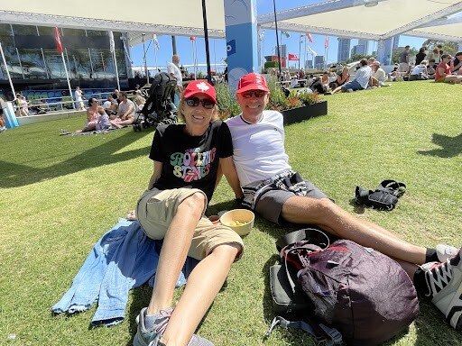 Adelle and Don. Picture: Athos Sirianos
