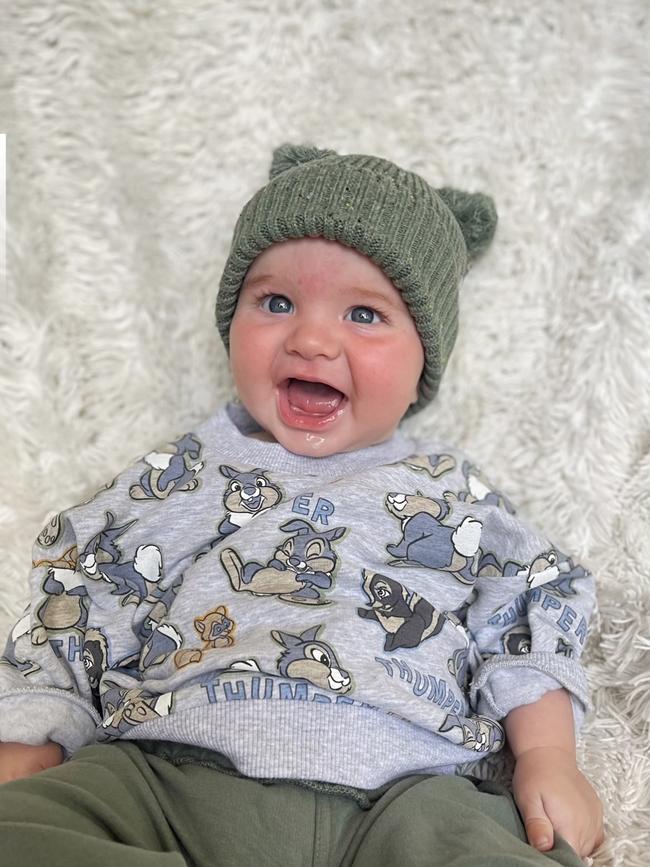 Espen de Haan. Espen is always full of smiles. He is obsessed with cats and loves to give them lots of pats. He also farts in very quiet public spaces to embarrass mum and dad.