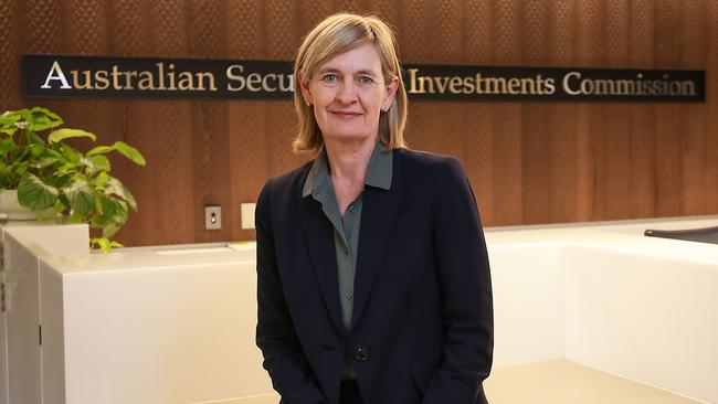 ASIC Chair Sarah Court said NAB’s conduct was “clearly unacceptable”. Picture: NCA NewsWire / Ian Currie