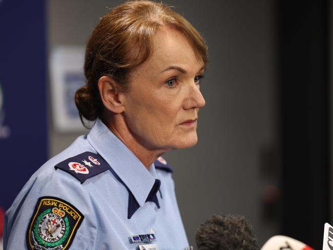 NSW Police Commissioner Karen Webb said Mrs Nowland’s death at the hands of an officer “should never have happened”. Picture: Rohan Kelly