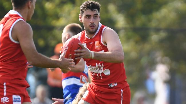 Paul Ahern in action for Northern Bullants. Picture: Nathan McNeill