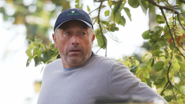 Zoran Radovanovic who breached Covid orders in Byron Bay. Picture: John Grainger