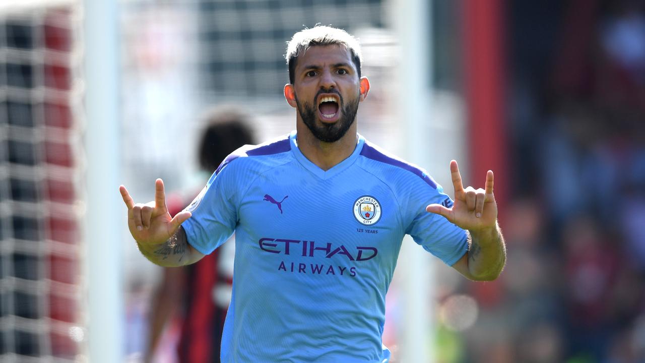 Sergio Aguero scored twice in the 3-1 win.