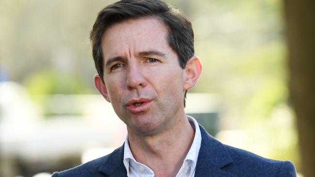 Trade Minister Simon Birmingham said opportunities for Australian exporters were vast. Picture: Tracey Nearmy