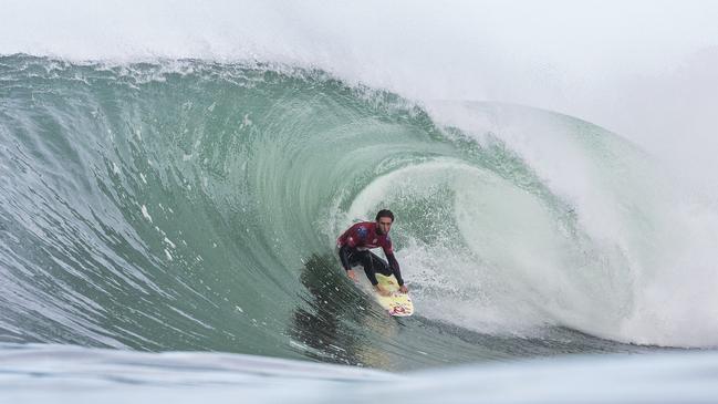 Matt Wilkinson in Brazil. Picture: WORLD SURF LEAGUE