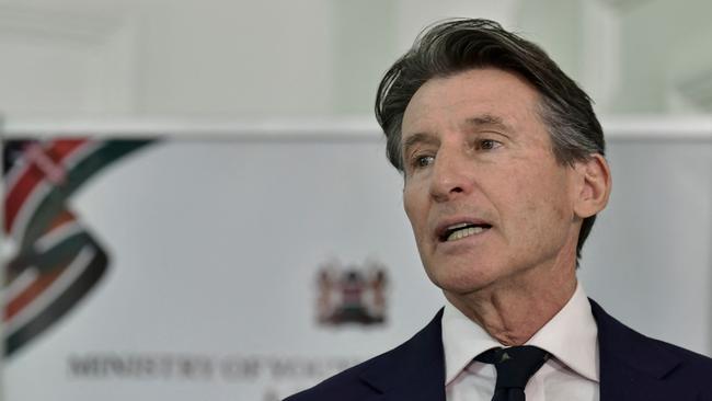 World Athletics chief Sebastian Coe Picture: AFP