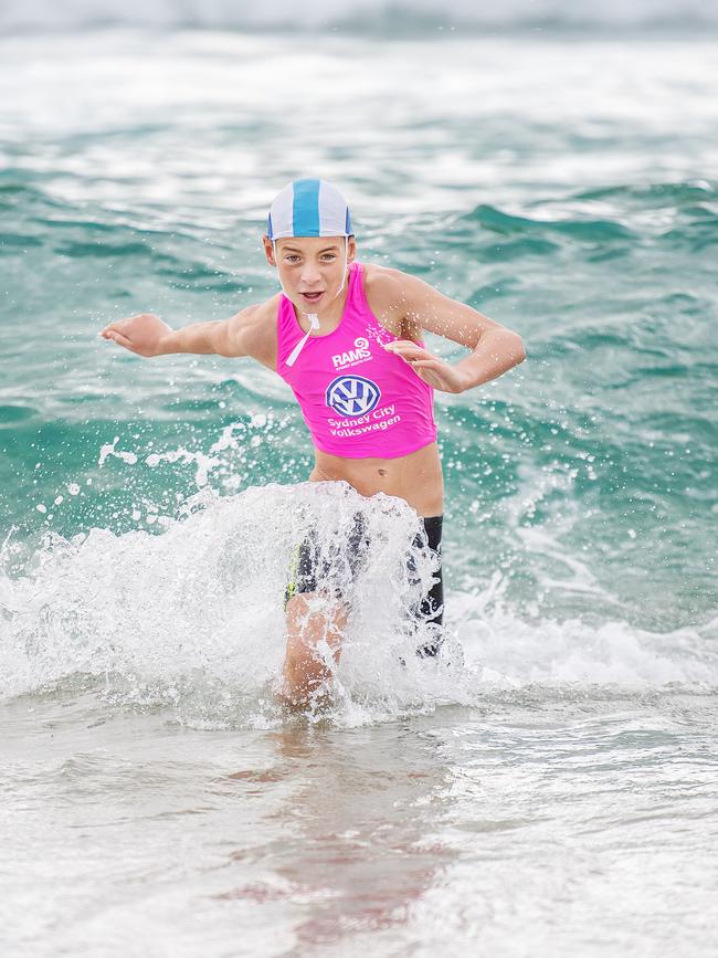 Jaiden Marshall trains at South Maroubra. Picture: Monique Harmer