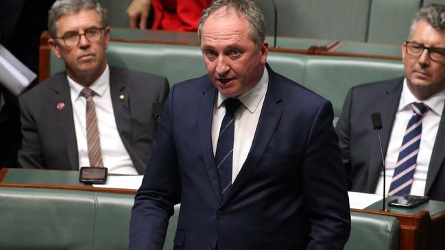 Barnaby Joyce launched an online petition against the bill. Picture: Gary Ramage