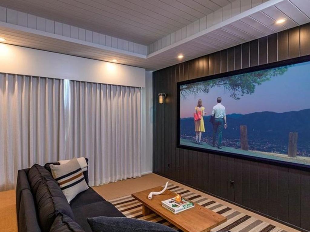 The intimate theatre room. Picture: Realtor