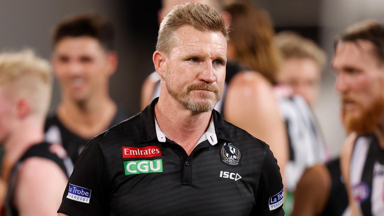 A former Collingwood recruiter has taken aim at the club (Photo by Michael Willson/AFL Photos via Getty Images).