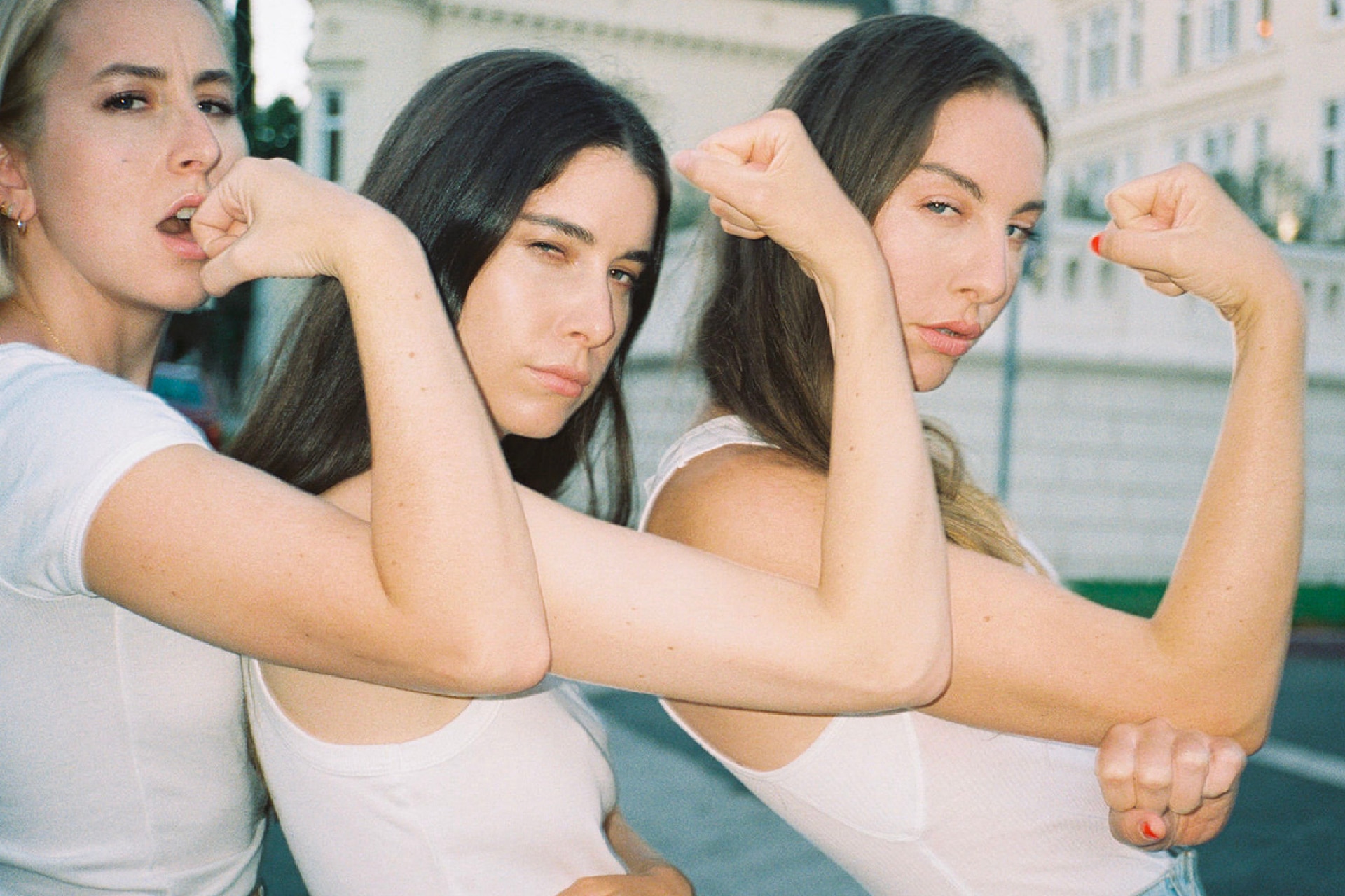 The Haim Sisters Show Off Their Dance Moves in New Louis Vuitton