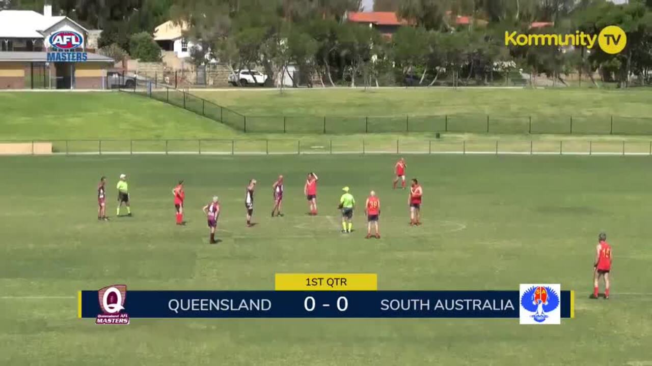 Replay: Queensland v SA (Men 60s) - AFL Masters National Carnival Day 4