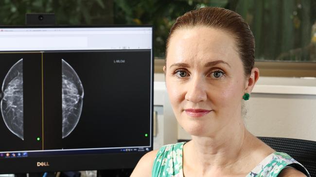 Surgeon Dr Aemelia Melloy specialises in breast surgery and is concerned that the inevitable delays caused by the lack of screening options will place her patients at significant risk. Picture: Brendan Radke