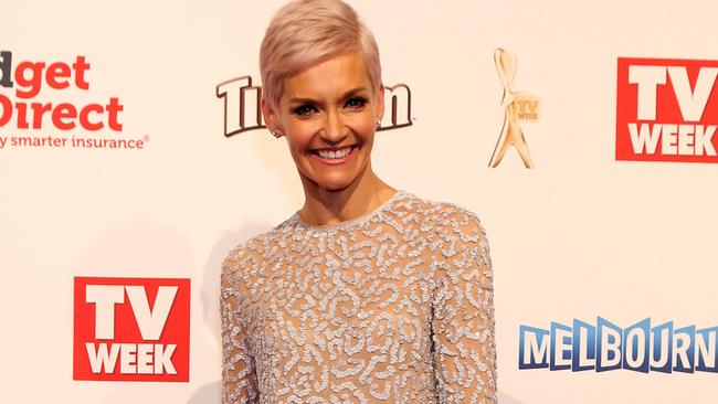 The 57th Logie Awards at Crown Casino. Logies15. Jessica Rowe. Picture: Julie Kiriacoudis