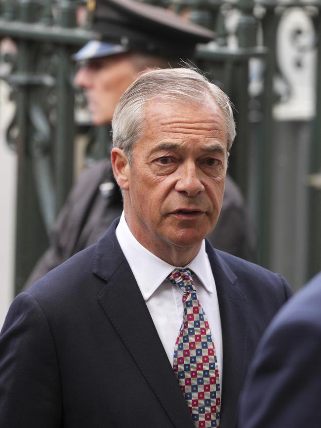 Reform party leader Nigel Farage. Picture: AP /Kirsty Wigglesworth
