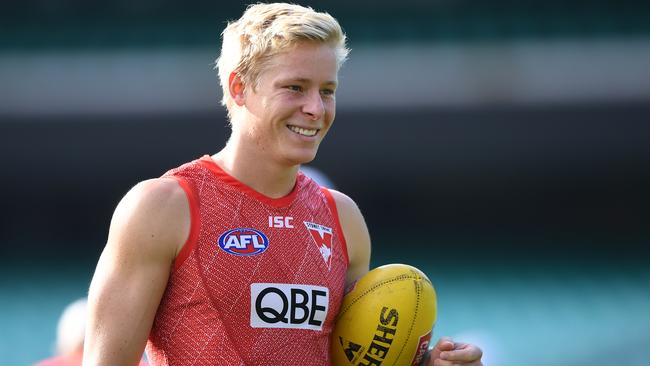 Isaac Heeney for Josh Dunkley? Picture: AAP