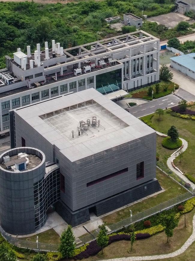 The P4 laboratory of the Wuhan Institute of Virology. Picture: AFP