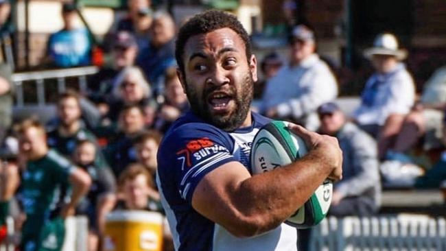 Eastwood player Ratu Tuisese used to play rugby league with top Penrith Panthers players. Pic: Karen Watson.