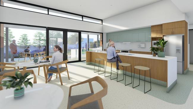 Rendered images of the upgraded Mount Gambier and Districts Health Service Picture: Supplied.