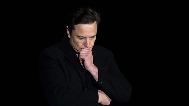 Elon Musk is allegedly being harassed by the SEC over a 2018 settlement that sought to restrict the CEO’s use of social media. Picture: Jim Watson / AFP