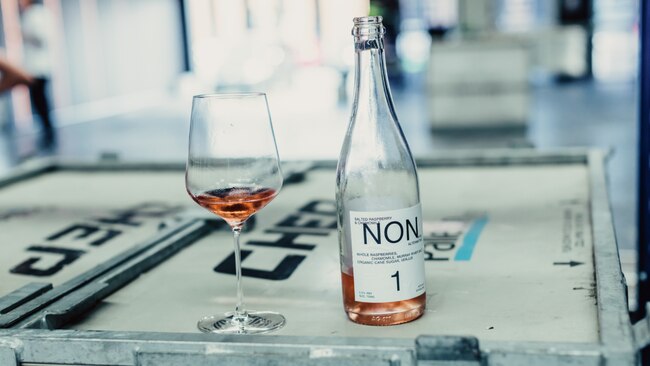 NON has been crafted to drink chilled in a wine glass - just without the booze. Image: Supplied