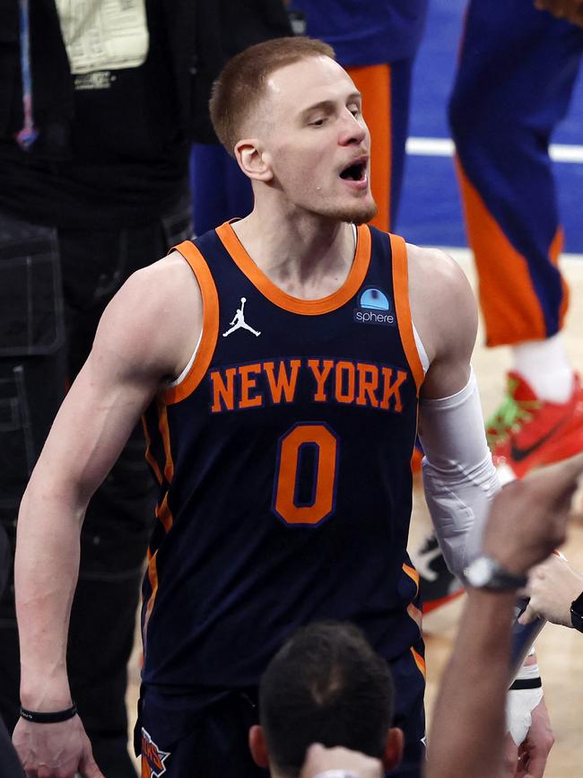 Donte DiVincenzo was beloved at the Knicks but got traded. Photo: Sarah Stier/Getty Images/AFP.