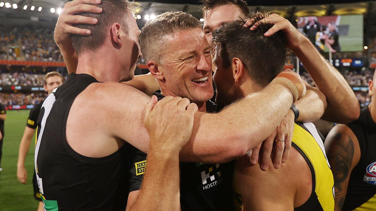 Can Damien Hardwick lead the Tigers to another flag? Picture: Michael Klein