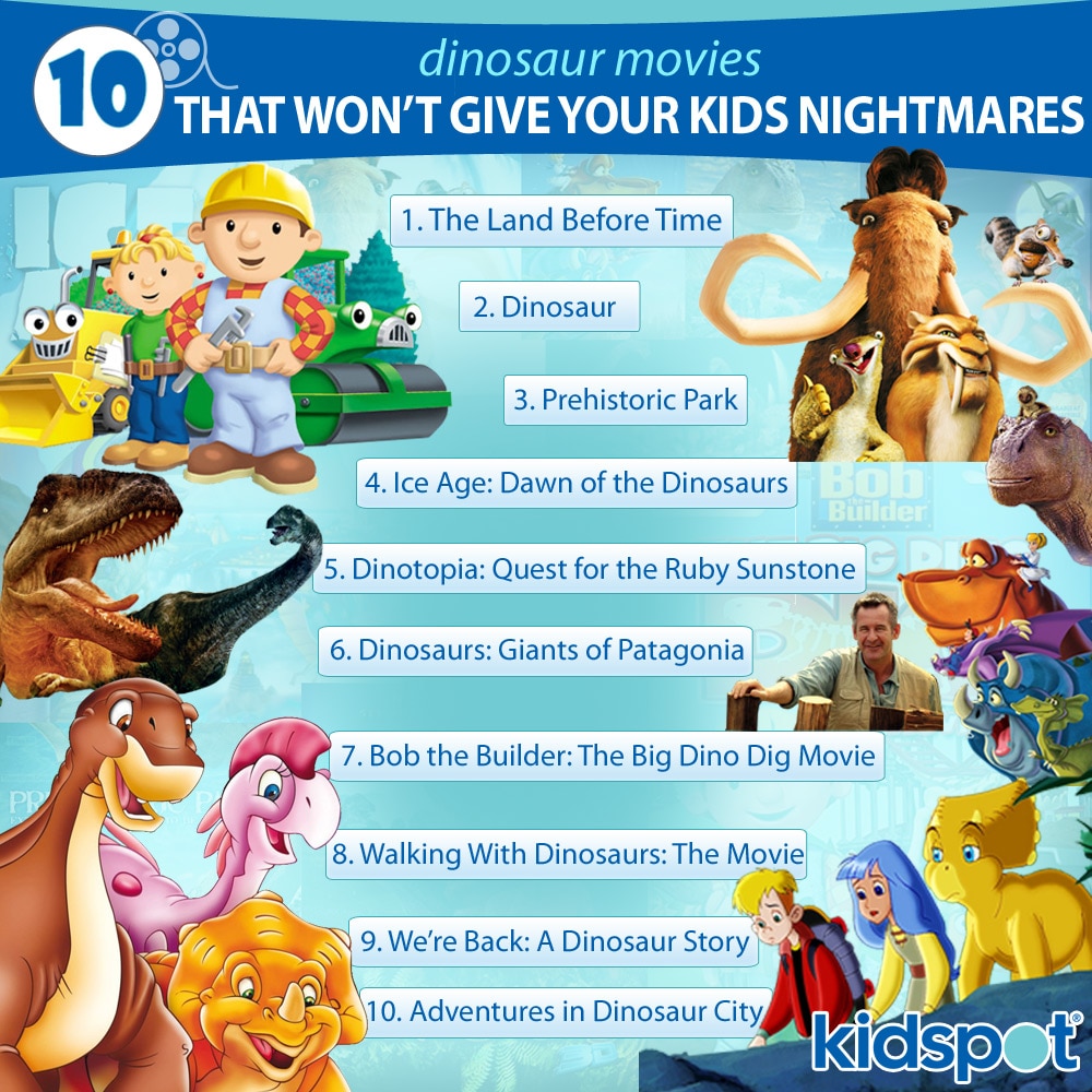 10 dinosaur movies that won't give your kids nightmares | Kidspot
