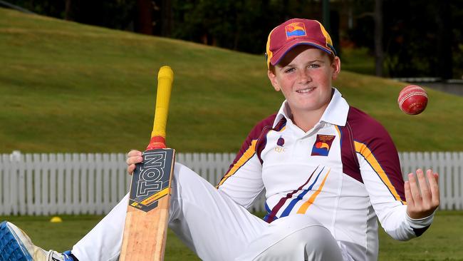 Junior cricketer Joshua Pope. . Picture: John Gass