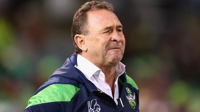 Ricky Stuart’s passion can fire up fans but Canberra as a club is generally liked. Picture: Mark Nolan/Getty Images