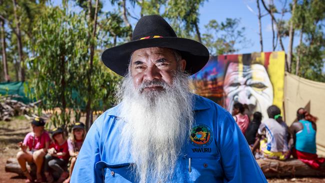 Western Australian indigenous leader Patrick Dodson. Picture: Amos Aikman