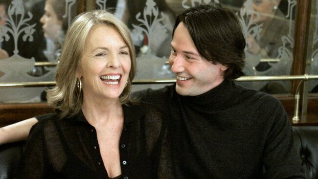 Diane Keaton and Keanu Reeves in Something's Gotta Give.