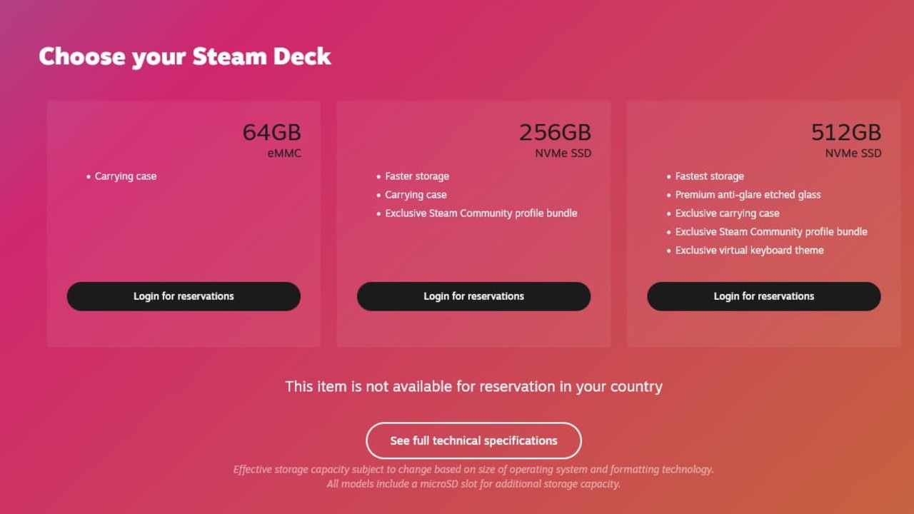 How to buy a Steam Deck in Australia, and what the risks are ahead of an  official launch