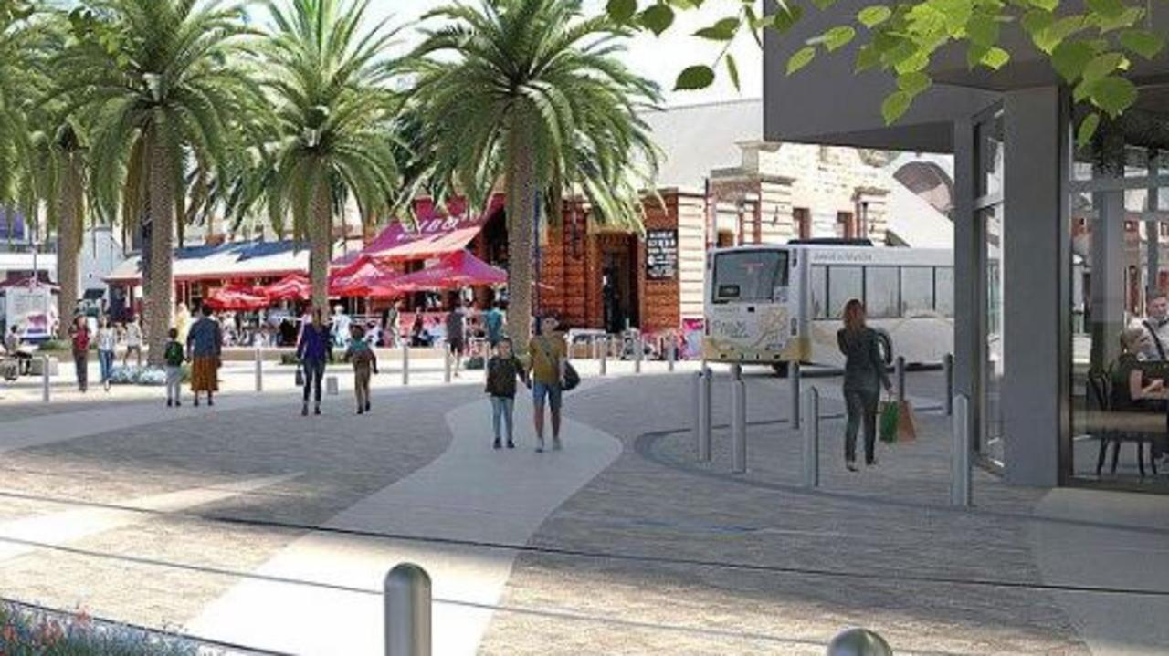 Artist impressions of Jetty Road at Glenelg. Picture: Supplied