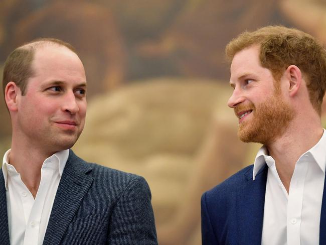 They may be world’s apart but their mother’s legacy has brought the brothers together again. Picture: AFP