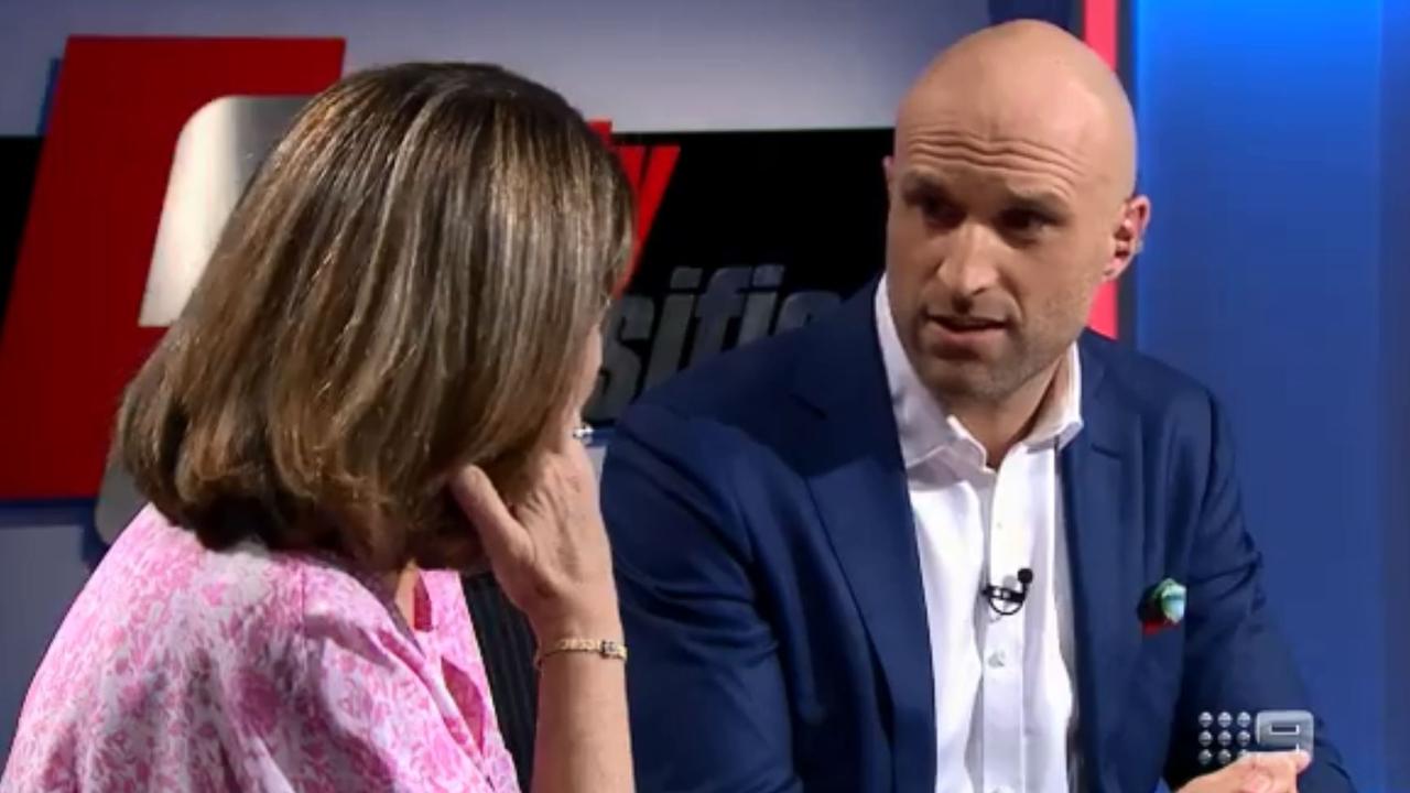 Chris Judd was grilled by Caroline Wilson on Footy Classified.