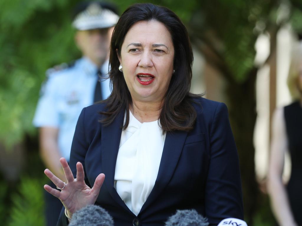 Premier Annastacia Palaszczuk has announced the border with NSW will be reopening on December 1. Picture: Peter Wallis