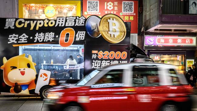 ASIC is concerned about unlicensed crypto companies. Picture: AFP