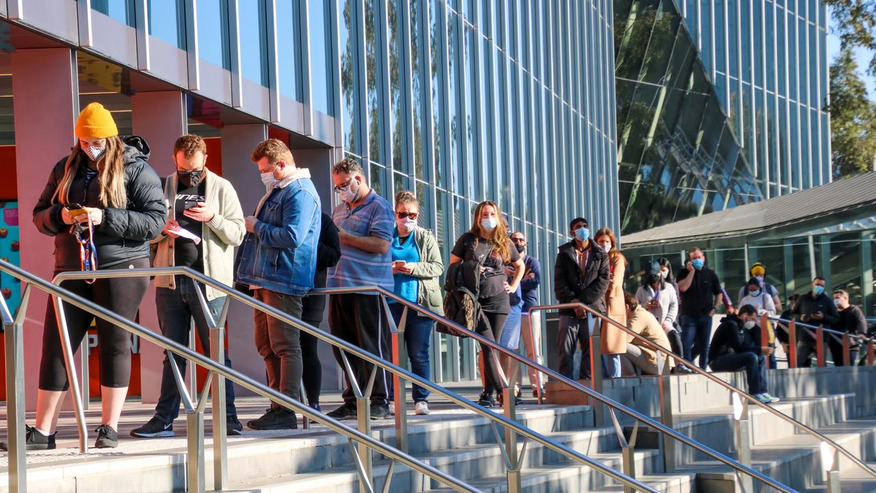 Mass vaccination sites key to vaccinating the nation. Picture Getty Images