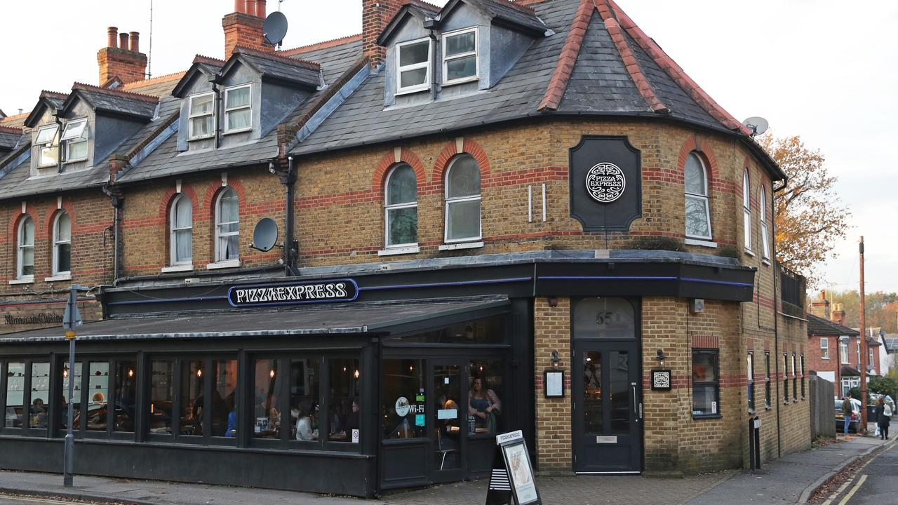 Pizza Express, Woking. Expect a plaque to go up any day now. Picture: Andrew Matthews/PA Wire