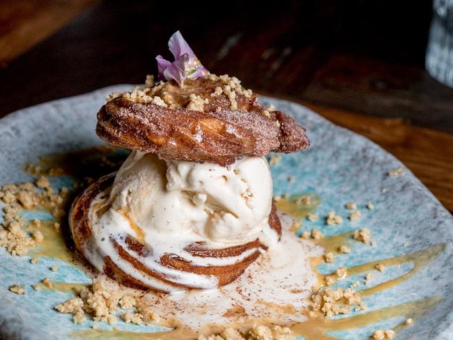 The mouth-watering churros ice cream sandwich