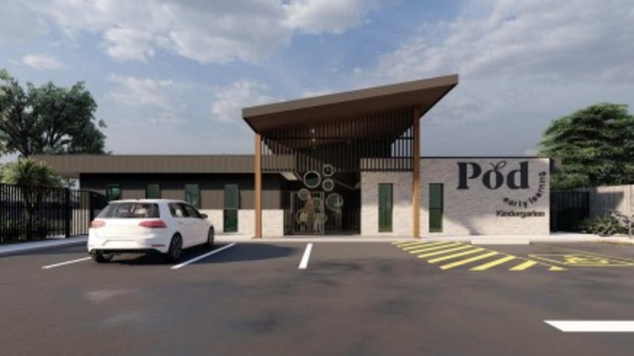 Concept designs of a new preschool in Portarlington. Picture: City of Greater Geelong